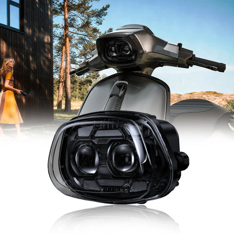 Vespa LED Headlight for Sprint 150 LED Headlight ANGLELITE