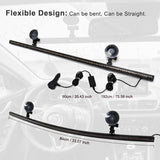 96 LED Windshield Strobe Bar Emergency Light Universal Car Interior Accessory MAGIC COLORM