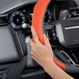 Premium Suede Wheel Cover for Land Rover SUV Car Interior Accessory Hocasen