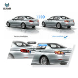 OLED Tail Lights with Dynamic Welcome for BMW 5 Series Car Interior Accessory VLAND