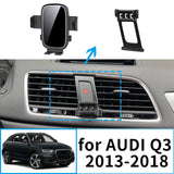Adjustable Screen-Mount Phone Holder for Audi Q3 2013–2018 Car Phone Holder CATUSIKI