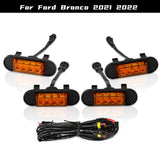 Amber LED Grille Lights for Ford Bronco Badlands 2021-2023 LED Ambient Light MAGIC COLORM