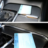 Gearshift Panel PVC Sticker for Volvo S60 V60 XC60 Car Interior Accessory LINGLUYANG