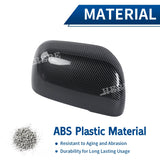 Mirror Housing Cover for Mitsubishi Pajero 07-21 Car Interior Accessory HEBE