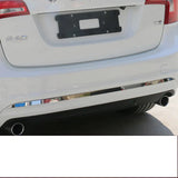 Chrome Stainless Rear Bumper Trim for Volvo S60 2012 Car Interior Accessory LINGLUYANG