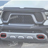 TPE Front Bumper Hook Cover for Dodge RAM TRX 2018
