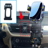 Smart Wireless Fast Charging Phone Holder for BMW X1 E84 2012-2015 Car Phone Holder CATUSIKI
