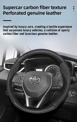 Anti-Slip Carbon Fiber Wheel Cover for Toyota Cars