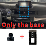 Smart Wireless Charging Phone Holder for Lexus CT200h 2011–2023