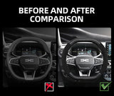 Matte Suede Carbon Fiber Cover for Sandero Duster Car Interior Accessory Hocasen