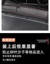 Xpeng G6 Car Water Channel Protection Cover Accessories