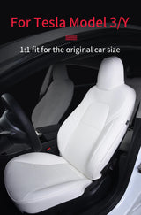 Waterproof PVC Seat Covers Full Set for Tesla Model 3 Y Car Interior Accessory GMUNI