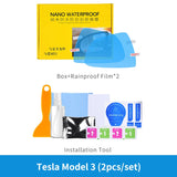 Anti-Fog Rainproof Rearview Film for Tesla Model 3