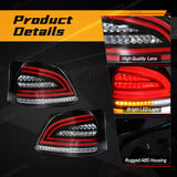 LED Taillight Assembly for Toyota Vios 2008-2013 LED Ambient Light MAGIC COLORM