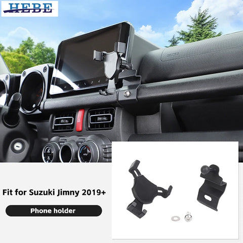 Rotatable Phone Mount Bracket for Suzuki Jimny 2019-2025 Car Interior Accessory HEBE