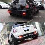 Pair Union Jack LED Fog Lamps for MINI R56-R59