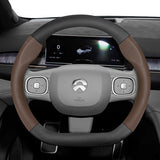 Nio Carbon Fiber Leather Steering Wheel Cover Fit
