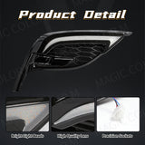 3-Color LED Fog Light DRL Cover for Toyota Camry 2021-2023 Car Interior Accessory MAGIC COLORM