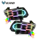 Dual Beam Projector Headlights Signal Dodge Charger
