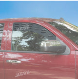 Window Louvre Vent Panels for Chevy Silverado 2014-2018
