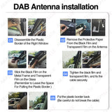 DAB+ Digital Radio Receiver with Bluetooth FM Transmitter