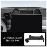 For Jetour Traveller T2 Car Phone Holder Storage Box Anti-slip Protective Organizer Tray Interior Accessories For 5/7 Seats I