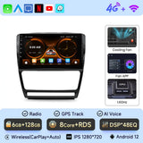 10-Inch Android 12 Touchscreen Head Unit for Skoda Octavia