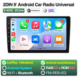 9 Inch 2Din Android Head Unit GPS WiFi Universal