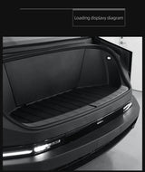 Tesla Cybertruck 2024-2026 Front Trunk Threshold Strip Bumper Protective Cover Pickup Trunk Guard Strip Car Accessory