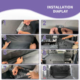 Tailgate Pet Mat Trunk Isolation Chery Jetour T2 Car Interior Accessory HEBE