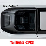 For Chery Jetour T1 2024 2025 Smoked Black Headlight Film Car Headlamp Protective Film OEM B