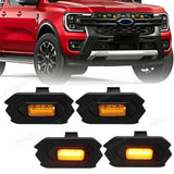 Front Grille LED DRL Lights for Ford Ranger T9 2022-2025 LED Ambient Light MAGIC COLORM