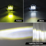 3.5 Inch LED Fog Lights for Toyota Models Car Interior Accessory MAGIC COLORM