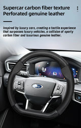 Breathable Carbon Fiber Wheel Cover for Ford Auto