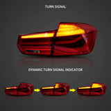 Vland LED Sequential Tail Lights BMW 3 Series 12-19 Car Interior Accessory Vland