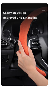 Suede Steering Wheel Cover for Chery Tiggo 8 Pro