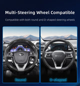 BYD Carbon Fiber Texture Quick-Release Wheel Cover