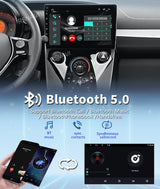 9-inch QLED Android 15 Head Unit for Peugeot 108 2014–2021