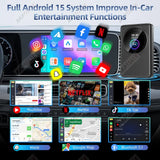 CarPlay Adapter AI Box Android 15 for Universal Cars CarPlay Adapter AKAMATE