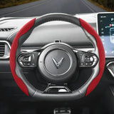 Segmented Suede Steering Cover for Vinfast Models