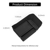 For Kia EV3 2024-2026 Car Armrest Storage Box Accessories Stowing Tidying Center Console Tray Armrest Box Storage Smabee