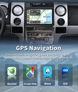 Android 15 2K QLED Head Unit for Ford F-150 Raptor 2008–2014