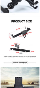 Rotatable Phone Holder for Jeep Wrangler JL 2018-2023 Car Interior Accessory HEBE