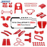 Red ABS Interior Cover Trim for Chery T2 Traveler 2023+