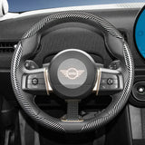 Steering Wheel Cover Carbon Fiber for Mini Cooper