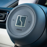 Car Steering Wheel Emblem Suede Decoration Sticker for Zeekr 001 21-25 Interior Modification Accessories Car Interior Accesso