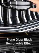 Front Emblem Black Samurai Mesh Decoration for Geely Monjaro Manjaro