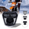 Motocross Enduro Dual Sport Light E24-mark Motorcycle LED Headlight For KTM TC FE TE EXC XCW XCF 125 250 300 350 450 530 690 SMR