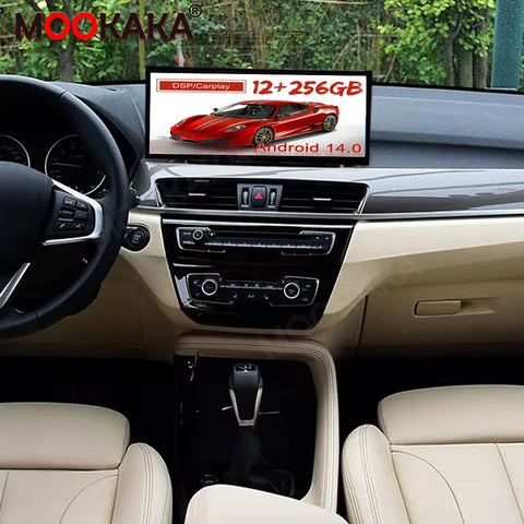 15.8 Inch Android Head Unit for BMW X1 F49 2016–2019 Android Head Unit Aotsr 4GB 64GB Carplay Eight Core