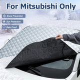 For Mitsubishi Xpander Outlander ASX Eclipse Cross Montero Car Front Windshield Sunshade Prevention Snow Shield Waterproof Co